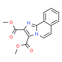 Imidazo[2,1-a]isoquinoline-2,3-dicarboxylic acid dimethyl ester结构式