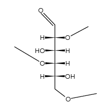 2,4,6-tri-O-methyl-D-galactose Structure
