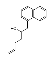1-naphthalen-1-yl-5-hexen-2-ol Structure