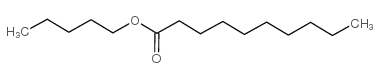 Pentyl decanoate structure