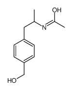 N-[1-[4-(hydroxymethyl)phenyl]propan-2-yl]acetamide结构式