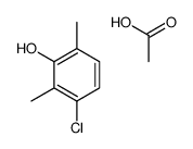 acetic acid,3-chloro-2,6-dimethylphenol结构式