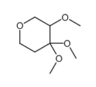 3,4,4-三甲氧基-四氢-2H-吡喃结构式