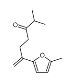 2-methyl-6-(5-methylfuran-2-yl)hept-6-en-3-one Structure