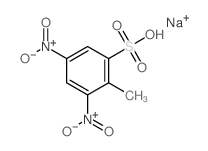 2-methyl-3,5-dinitro-benzenesulfonic acid Structure