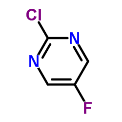 2-Chloro-5-fluoropyrimidine structure