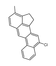 11-chloro-3-methyl-cholanthrene Structure