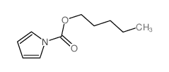 1H-Pyrrole-1-carboxylicacid, pentyl ester Structure