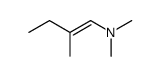 N,N,2-Trimethyl-1-buten-1-amin结构式