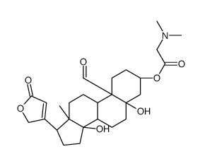 Strophanthidin 3-[(dimethylamino)acetate] structure