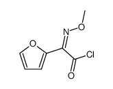 2-methoxyimino-2-(fur-2-yl)acetyl chloride结构式