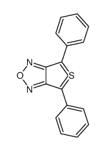 4,6-diphenylthieno[3,4-c][1,2,5]oxadiazole Structure