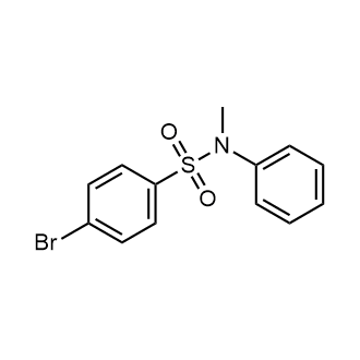 4-bromo-N-methyl-N-phenylbenzenesulfonamide Structure