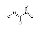 N-(chloro-nitro-methylene)-hydroxylamine Structure