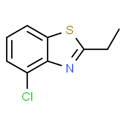Benzothiazole, 4-chloro-2-ethyl- (9CI) Structure