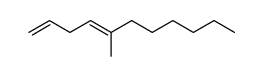 (E)-5-methyl-undeca-1,4-diene Structure