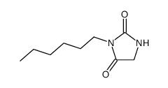 3-hexyl-imidazolidine-2,4-dione结构式