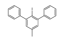 2-iodo-5-methyl-1,3-diphenylbenzene Structure