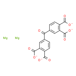 magnesium 4,4'-carbonylbisphthalate (2:1)结构式