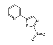 2-nitro-5-pyridin-2-yl-1,3-thiazole结构式
