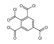 benzene-1,2,3,5-tetracarbonyl tetrachloride Structure