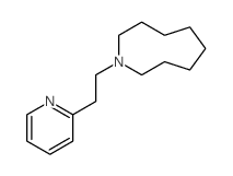 1H-Azonine,octahydro-1-[2-(2-pyridinyl)ethyl]- structure