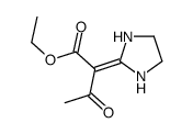 ethyl 2-imidazolidin-2-ylidene-3-oxobutanoate结构式