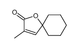 3-methyl-5,5-pentamethylene-2(5H)-furanone Structure