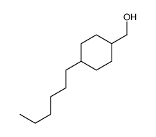 (4-hexylcyclohexyl)methanol结构式