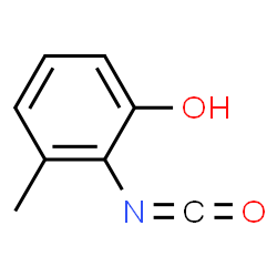Phenol, 2-isocyanato-3-methyl- (9CI) structure