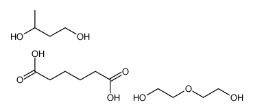 butane-1,3-diol,hexanedioic acid,2-(2-hydroxyethoxy)ethanol Structure