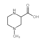 4-methylpiperazine-2-carboxylic acid Structure