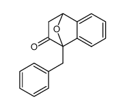 1-Benzyl-1,4-epoxy-3,4-dihydro-2(1H)-naphthalenone Structure