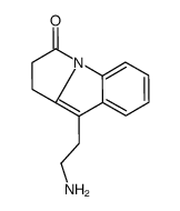 4-(2-aminoethyl)-2,3-dihydropyrrolo[1,2-a]indol-1-one Structure