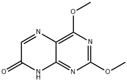 2,4-Dimethoxy-7-oxo-7,8-dihydropteridin Structure