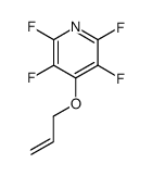 2,3,5,6-tetrafluoro-4-pyridyl prop-2-enyl ether结构式