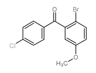 2-BROMO-4'-CHLORO-5-METHOXYBENZOPHENONE结构式