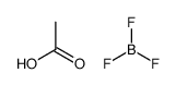 Trifluoroborane-acetic acid (1:1) structure