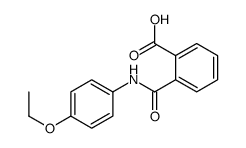 N-(4-ETHOXY-PHENYL)-PHTHALAMIC ACID结构式