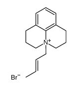 4-Crotyljulolidinium bromide Structure