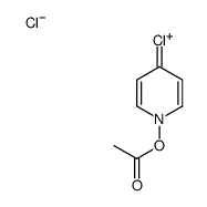 (4-chloropyridin-1-ium-1-yl) acetate,chloride结构式