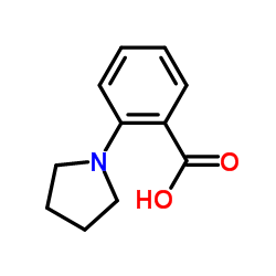 2-(1-吡咯烷基)苯甲酸图片