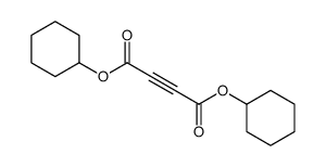 dicyclohexyl but-2-ynedioate Structure