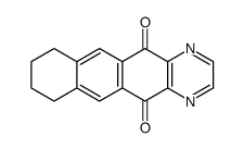 7,8,9,10-tetrahydronaphtho[2,3-g]quinoxaline-5,12-dione Structure