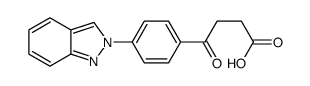 4-(2H-Indazol-2-yl)-gamma-oxobenzenebutanoic acid Structure