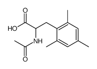 2-acetamido-3-mesitylpropanoic acid结构式
