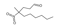 4-methyl-4-nitro-1-decanal Structure