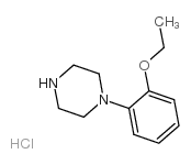 1-(2-Ethoxyphenyl)piperazinium chloride structure