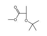 methyl (2R)-2-[(2-methylpropan-2-yl)oxy]propanoate Structure