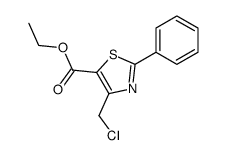 ethyl 4-(chloromethyl)-2-phenylthiazole-5-carboxylate picture